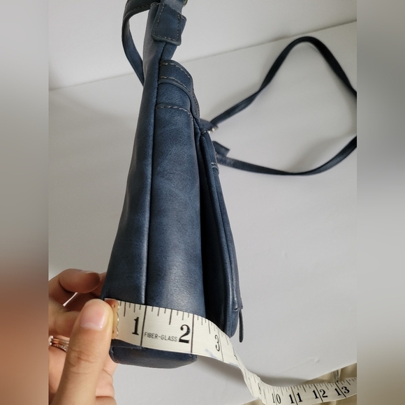 MultiSac Dark Blue Man Made Materials Multipocket Crossbody Purse - Picture 16 of 16